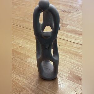 Hand carved African sculpture